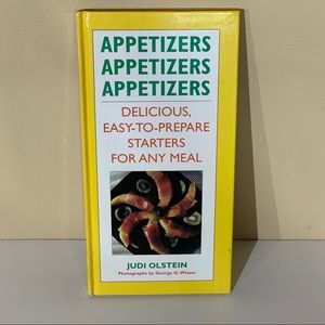 Appetizers Recipe Book by Judi Olstein - 1993